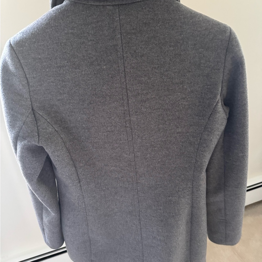 Calvin Klein Gray Pea Coat View 6